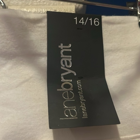 NWT Lane Bryant Sz 14/16 White Maxi Skirt - Picture 3 of 8